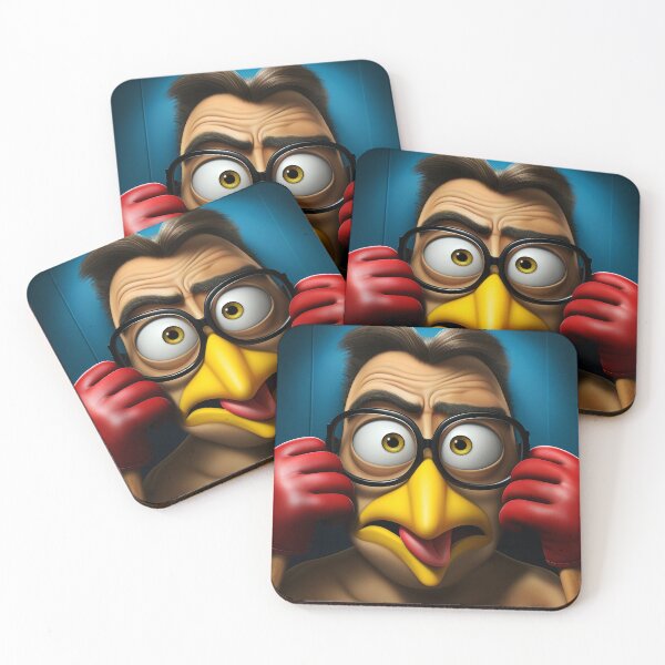 Item preview, Eyeglasses cartoon character portrait designed and sold by czintos.