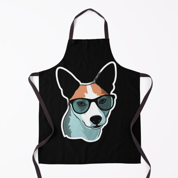 Item preview, Silly Glasses Basenji designed and sold by CUTEDOGGIEZ.