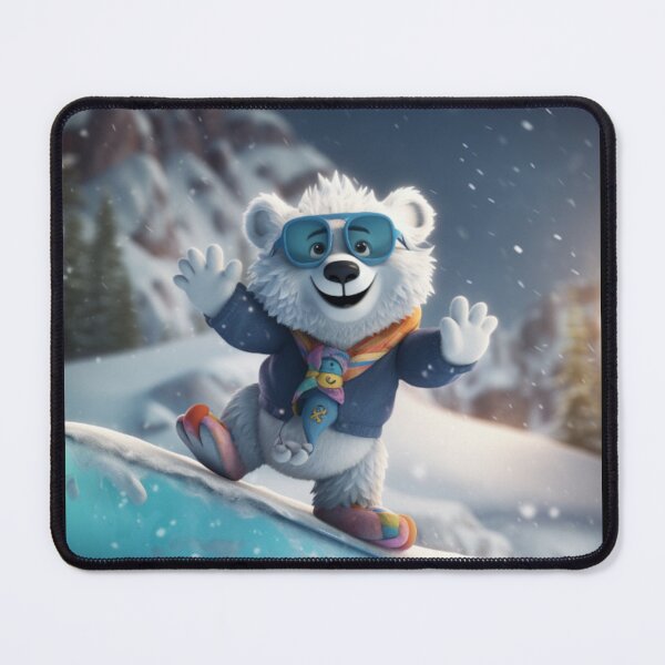Item preview, Snowboarding Bear - Bonanza designed and sold by Highlandkings.