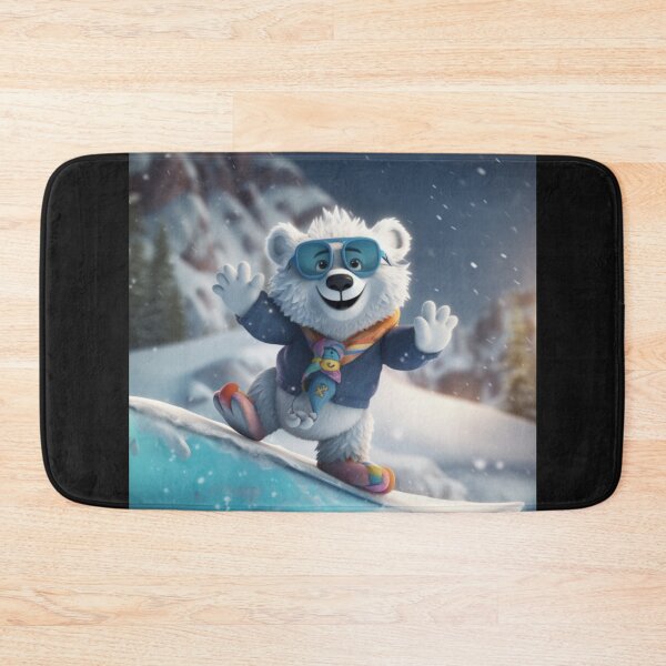 Item preview, Snowboarding Bear - Bonanza designed and sold by Highlandkings.