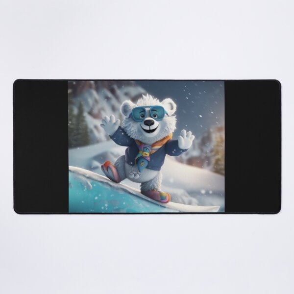 Item preview, Snowboarding Bear - Bonanza designed and sold by Highlandkings.