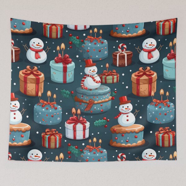 Item preview, Sweet Treats and Pastries Xmas Seamless Digital Paper V.III designed and sold by ShioriArt Design.