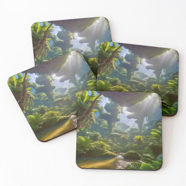 Item preview, Alien jungle designed and sold by Hney-5.