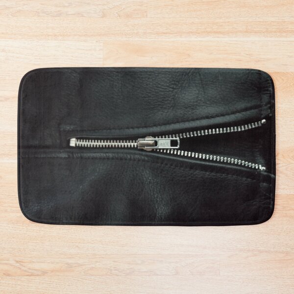 Item preview, Zipper Sleeve (DARK version) Black Leather Jacket designed and sold by Tree45.