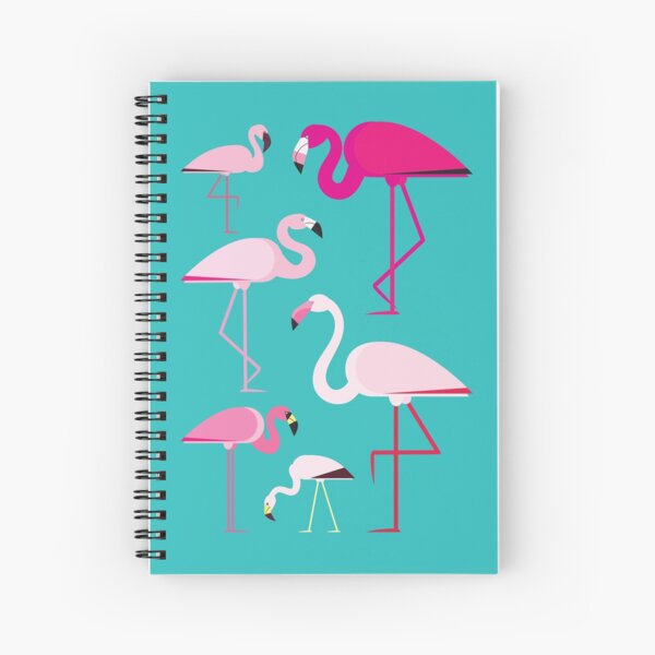 Flamingos Spiral Notebook