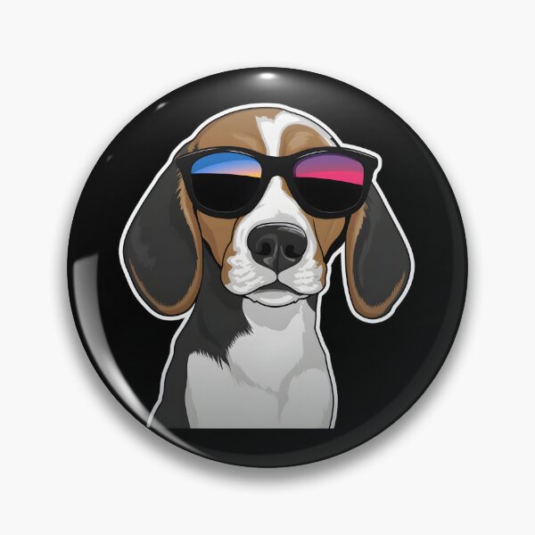 Item preview, Beagle in Cool Sunglasses designed and sold by CUTEDOGGIEZ.