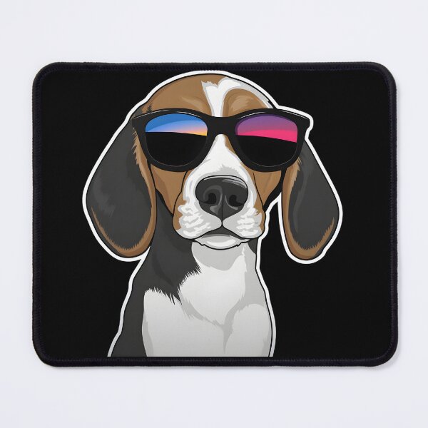 Item preview, Beagle in Cool Sunglasses designed and sold by CUTEDOGGIEZ.