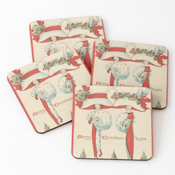 Artikelvorschau, Weihnachts-Vintage-Damen entworfen und verkauft von HistoriAnaPrint.
