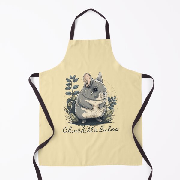 Item preview, Cottagecore Chinchilla, Funny Chinchilla Design designed and sold by AryaSubramanian.