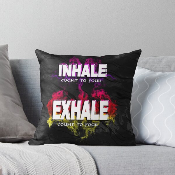 Item preview, Inhale Exhale (White text) designed and sold by SpiritSeekers.