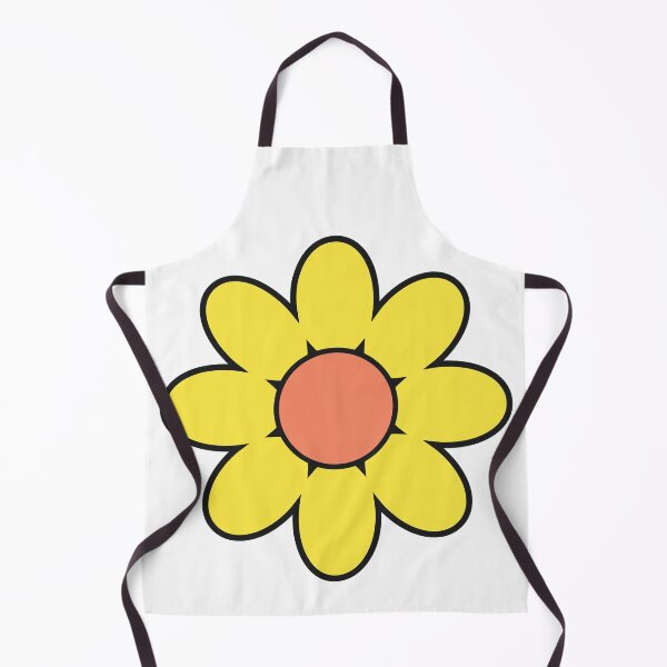 Item preview, Yellow Retro Rounded Flower designed and sold by shoppnow1.