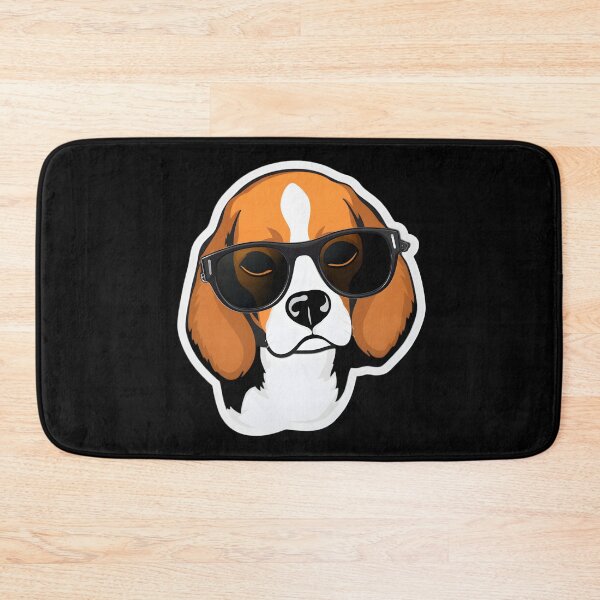Item preview, Silly Glasses Beagle designed and sold by CUTEDOGGIEZ.