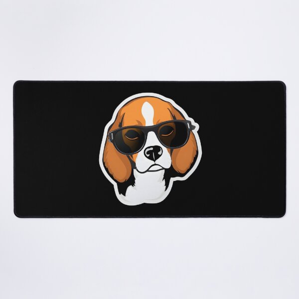 Item preview, Silly Glasses Beagle designed and sold by CUTEDOGGIEZ.