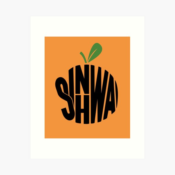 Artikel-Vorschau von Shinhwa - Orange (ver. Schwarz), designt und verkauft von Duckiechan.