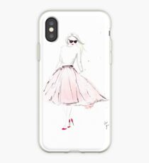 Pink Tulle iPhone Case
