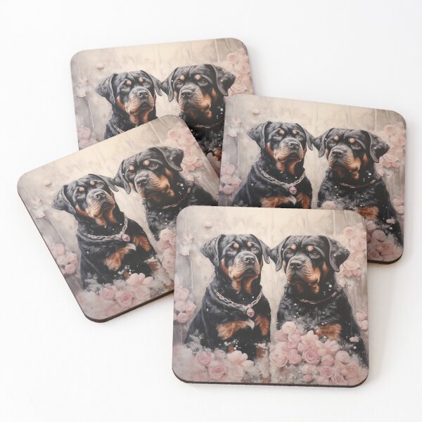 Item preview, Rottweiler Duo designed and sold by Nocturne  Paws.