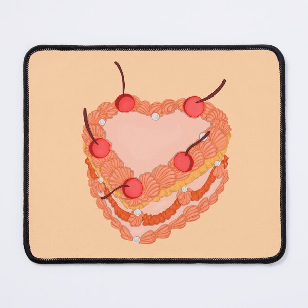 Item preview, Vintage Orange Birthday Cake designed and sold by briestudio.