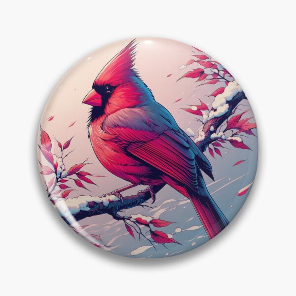 Item preview, Red bird - Cardinal designed and sold by Azrora.