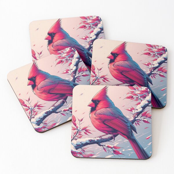 Item preview, Red bird - Cardinal designed and sold by Azrora.