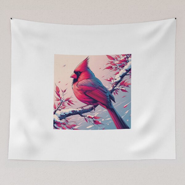 Item preview, Red bird - Cardinal designed and sold by Azrora.