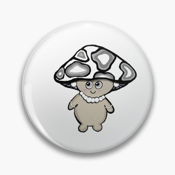 Item preview, White Mushi designed and sold by MysticGrove.
