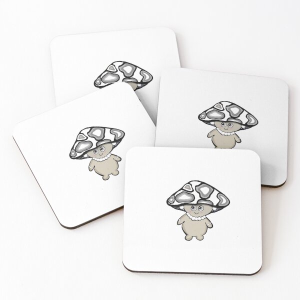 Item preview, White Mushi designed and sold by MysticGrove.