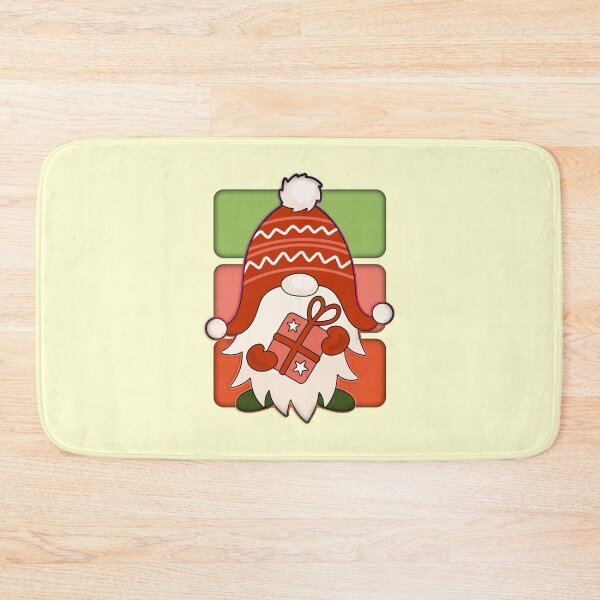 Item preview, Christmas Gnome Holding A Gift designed and sold by franktact.