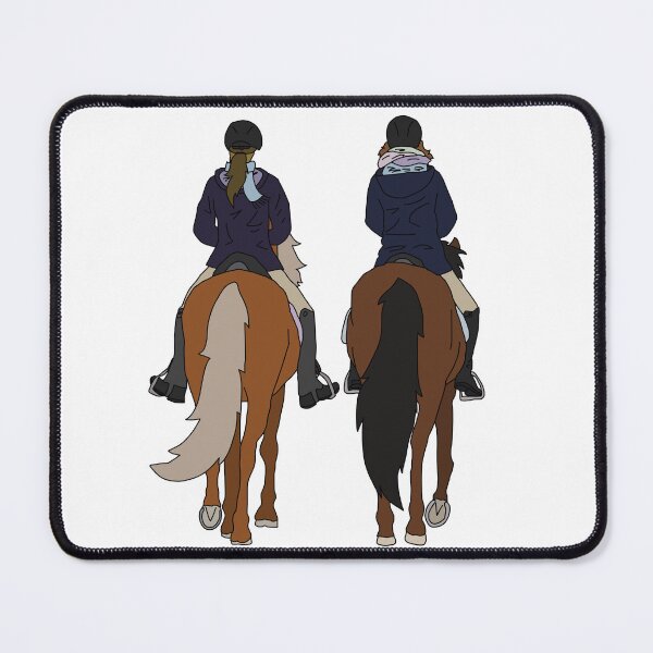 Item preview, Four Friends on a Trail Ride designed and sold by Abby Art Studio.
