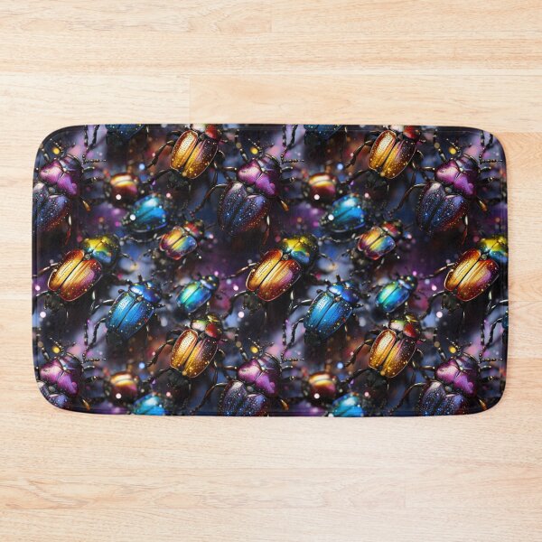 Item preview, Beetle with rainbow colors designed and sold by Alessandro Remo Mazzoni Remotextiles.