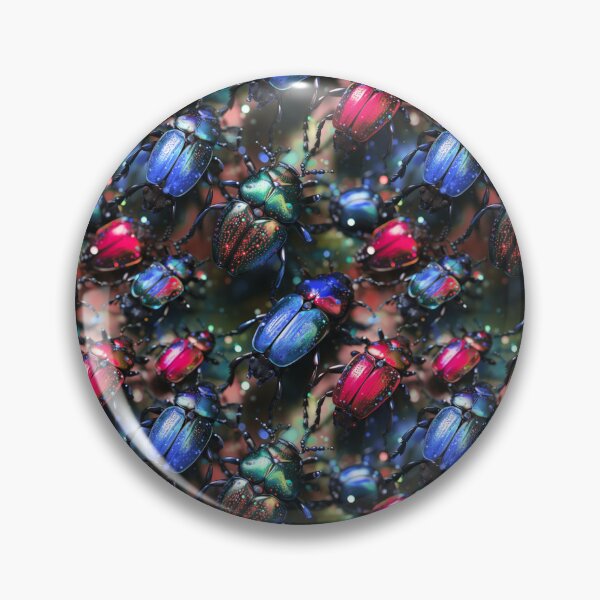 Item preview, Beetle with rainbow colors designed and sold by Alessandro Remo Mazzoni Remotextiles.