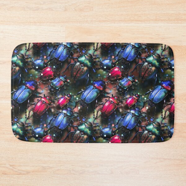 Item preview, Beetle with rainbow colors designed and sold by Alessandro Remo Mazzoni Remotextiles.