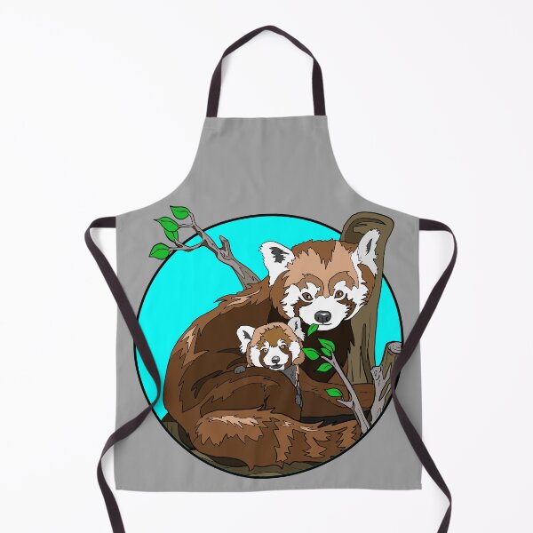 Item preview, Red Panda with Baby | Gift for Panda Lover designed and sold by Marian Murdoch.