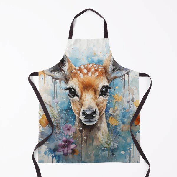 Item preview, Deer Watercolor Painting designed and sold by TentacleTribe.
