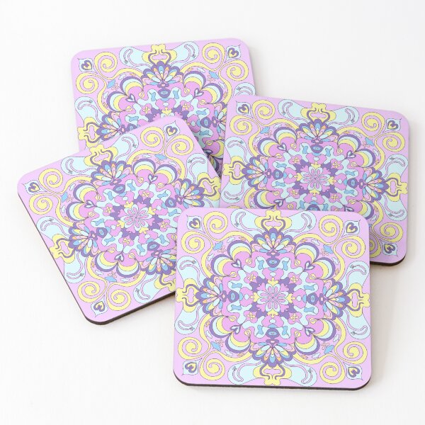 Item preview, Heart charms - mandala designed and sold by AliceWonderdraw.