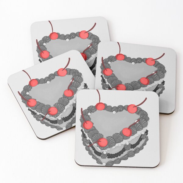 Item preview, Vintage Black Birthday Cake designed and sold by briestudio.