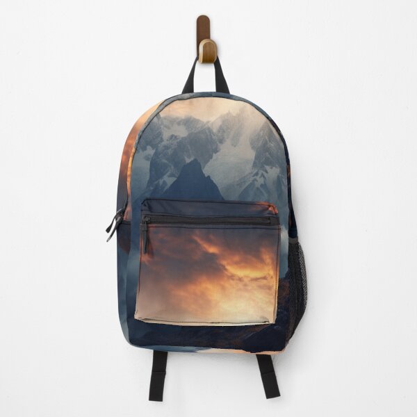 Item preview, Summit Solace A Lone Explorer's Tranquil Twilight designed and sold by Nardaz.