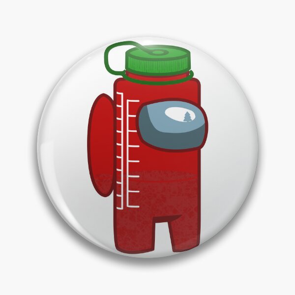 Item preview, Suspicious Water Bottle - Festive designed and sold by BipedalNarwhal.