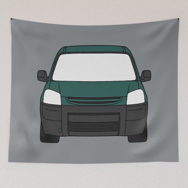 Item preview, Peugeot Partner Citroen Berlingo 2003-2009 dark green designed and sold by EdimDesign.