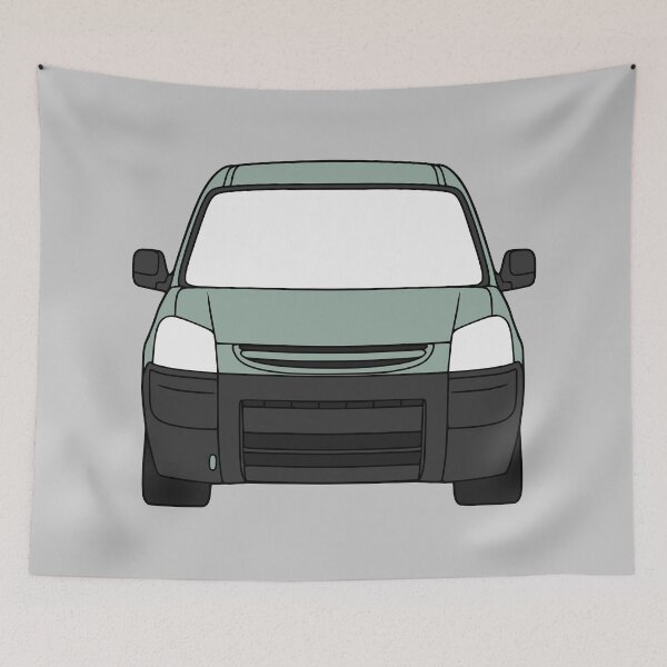 Item preview, Peugeot Partner Citroen Berlingo 2003-2009 light green designed and sold by EdimDesign.
