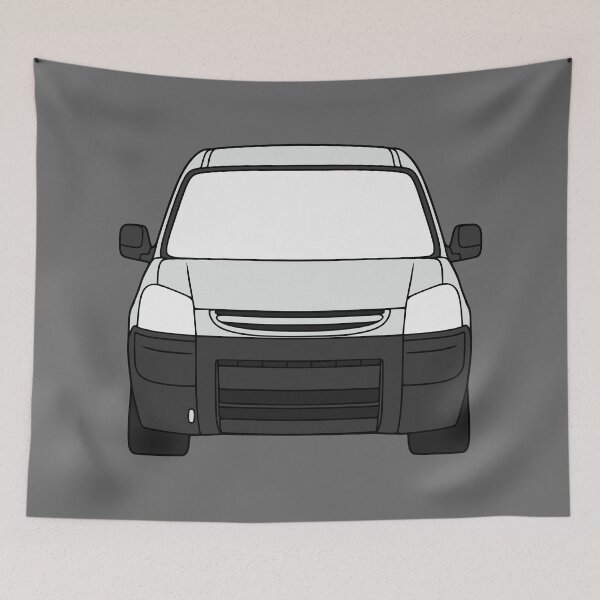 Item preview, Peugeot Partner Citroen Berlingo 2003-2009 white designed and sold by EdimDesign.