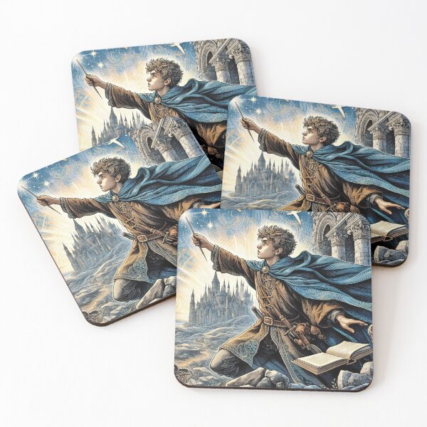 Item preview, Young Wizard Casts a Spell designed and sold by JaimeLikes.