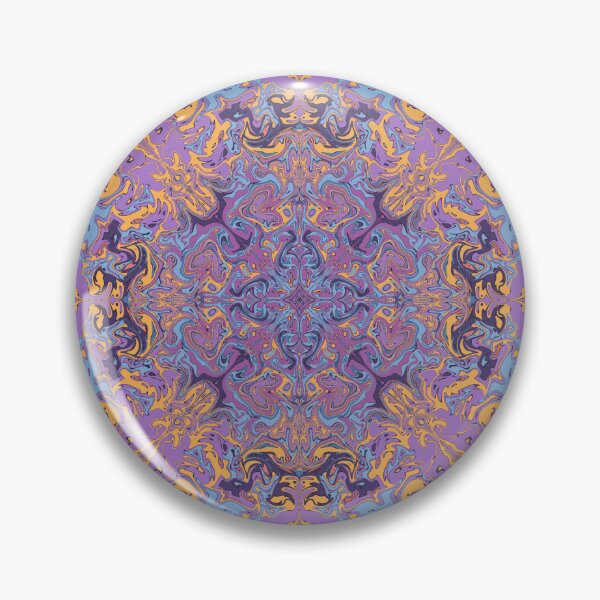 Item preview, Purple water - mandala designed and sold by AliceWonderdraw.