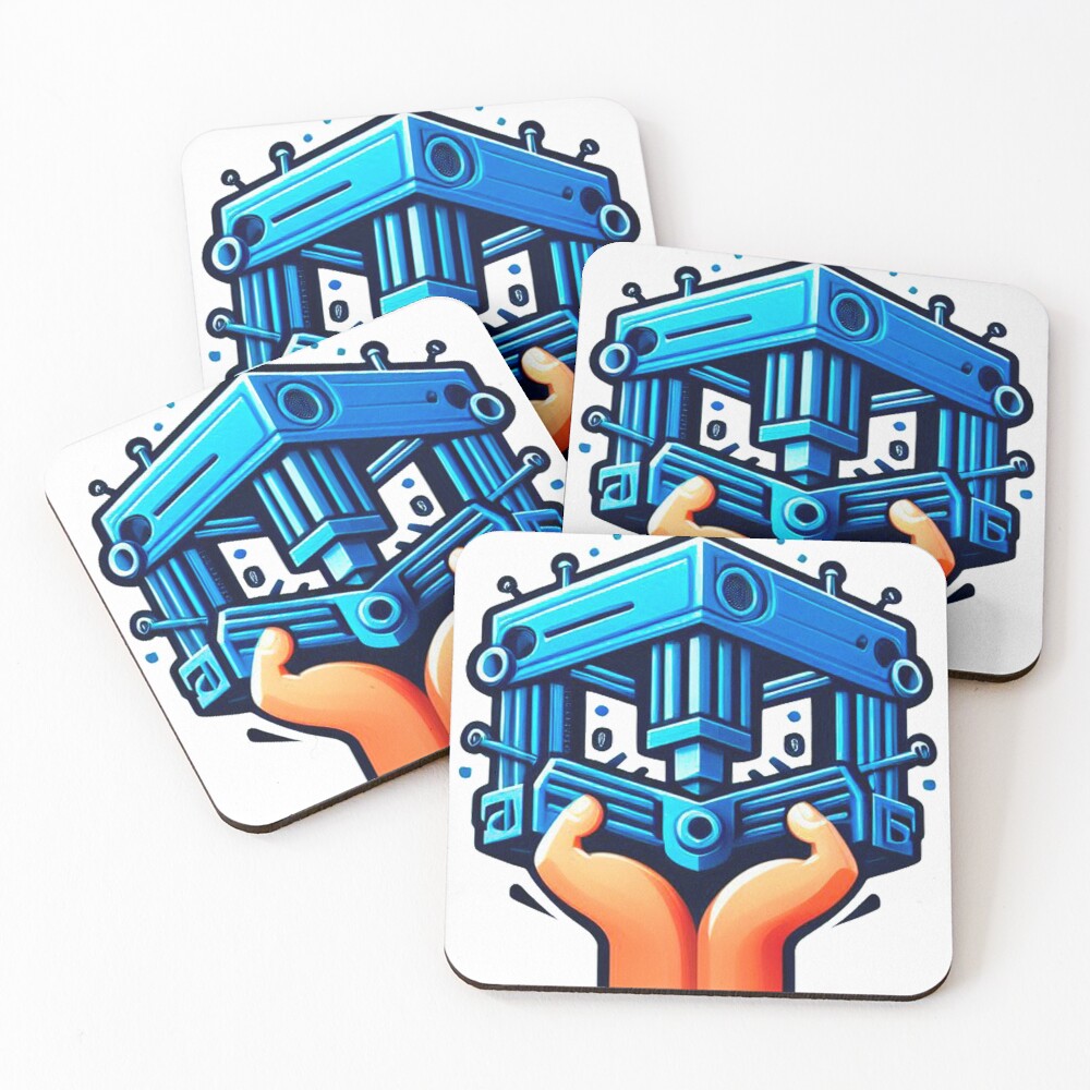 Item preview, Coasters (Set of 4) designed and sold by LabGir.