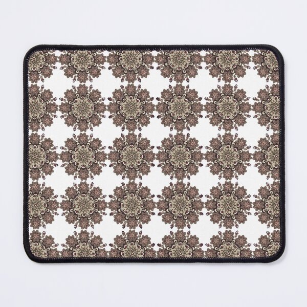 Item preview, Maroon Retro Rounded Flower Pattern designed and sold by shoppnow1.