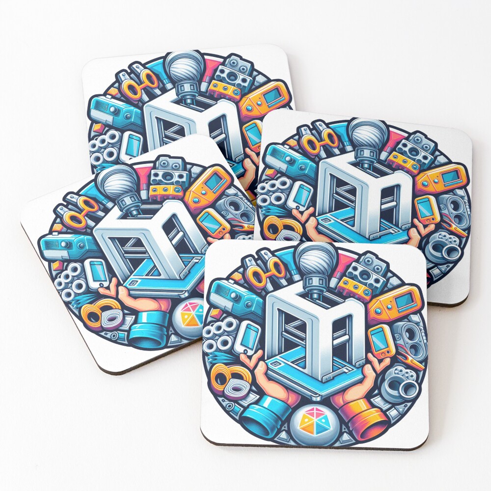 Item preview, Coasters (Set of 4) designed and sold by LabGir.