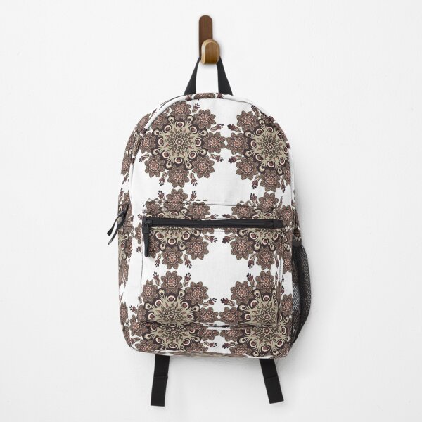 Item preview, Maroon Retro Rounded Flower Pattern designed and sold by shoppnow1.