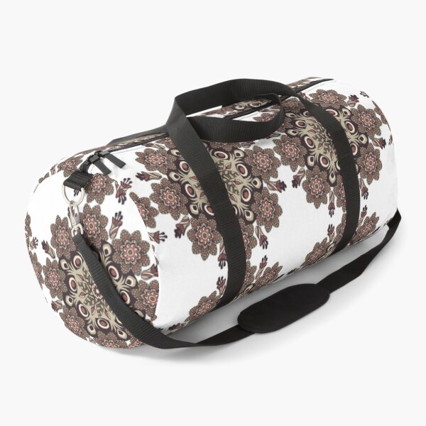 Item preview, Maroon Retro Rounded Flower Pattern designed and sold by shoppnow1.