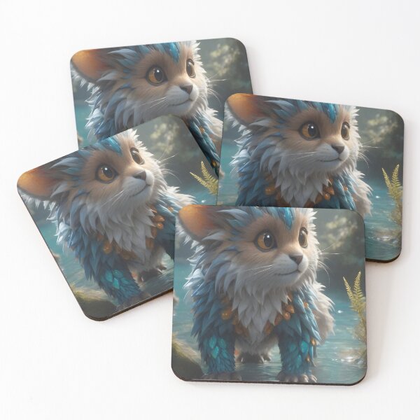 Item preview, bedazzling cute fluffy wild creature designed and sold by saly55887.