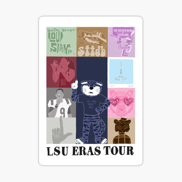 Item preview, LSU Eras Tour designed and sold by RedWineDesigns.
