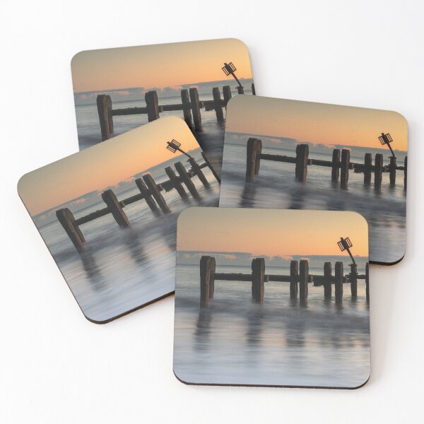 Item preview, Corton Sea Defences At Dawn designed and sold by dp-images.